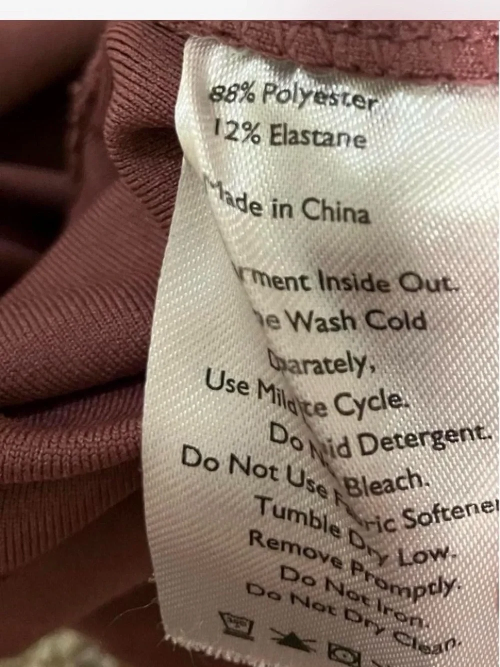 Eddie Bauer activewear in Dusty Rose like new women’s size L